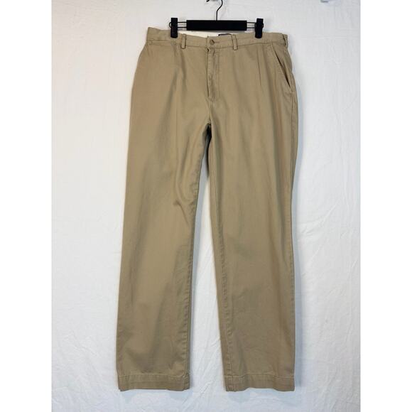 Polo Ralph Lauren Other - Polo Ralph Lauren Classic Chino‎ Men's Pants 34 x 32 Khaki Tan 100% Cotton